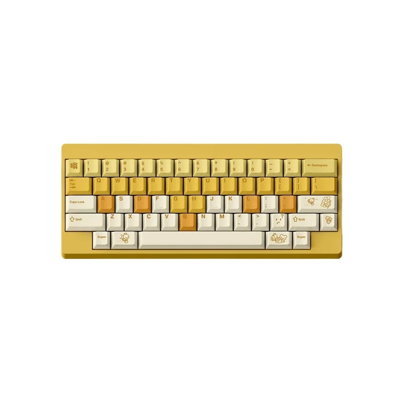 

Keycap Honey Honey PBT Hot Sublimation 1.7mm Thickened Yellow Customized Keyboard