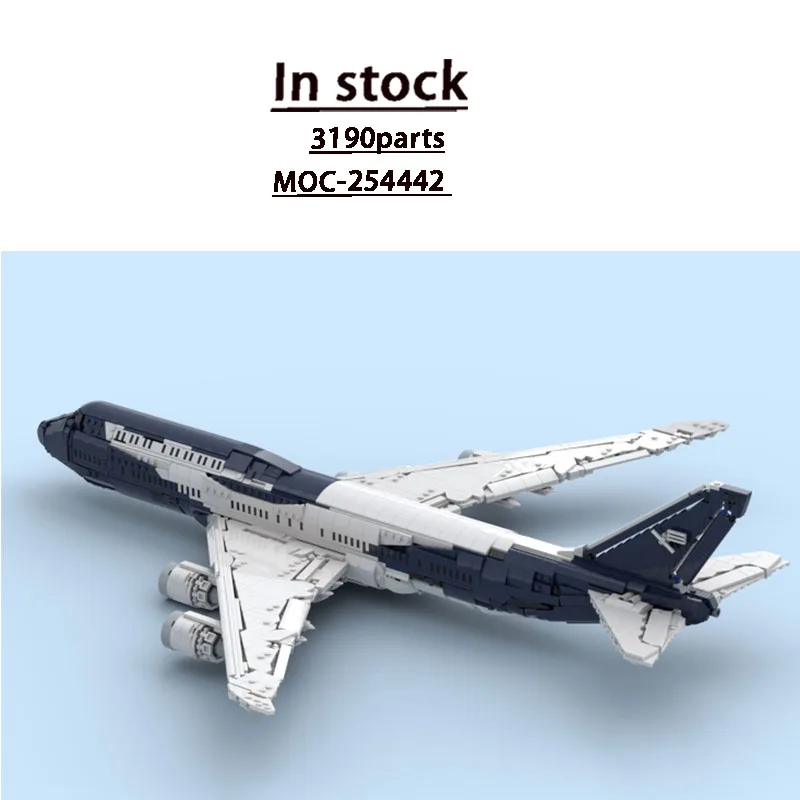 

MOC-254442 Новая модель вертолета для сборки, 3190 деталей, креативные игрушки для мальчиков, подарок на день рождения или Рождество