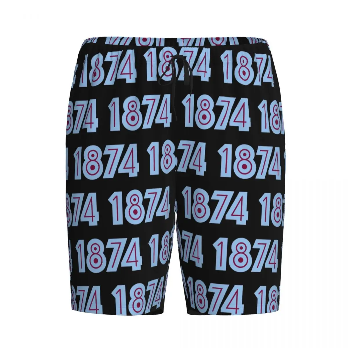 

Мужские пижамные штаны Custom Aston Villa 1874, шорты для сна, домашняя одежда, нижняя часть комплекта для отдыха