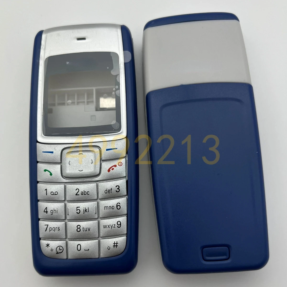 For Nokia 1110 1112  Full Housing Back Cover Battery Cover Rear Case Housing Middle Frame English Keyboard Button