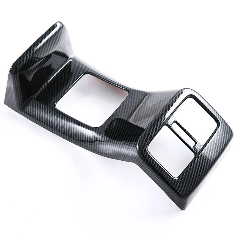 لتويوتا يارس كروس 2024 2025 اكسسوارات السيارات ABS الداخلية الخلفية تكييف الهواء تنفيس المخرج غطاء الكسوة صب الديكور