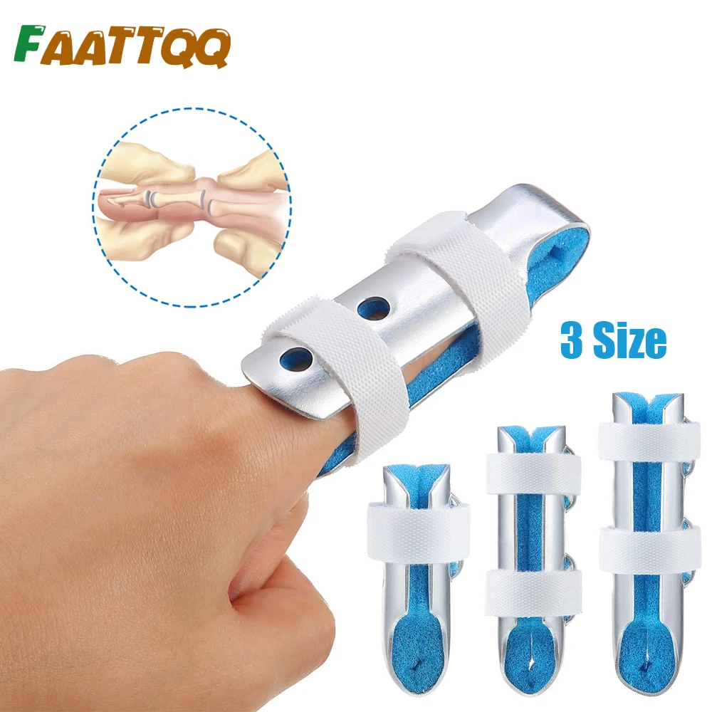 1Pcs Finger Splint, Finger Support Brace Finger Stabilizer for Broken Fingers Straightening Arthritis Knuckle Immobilization