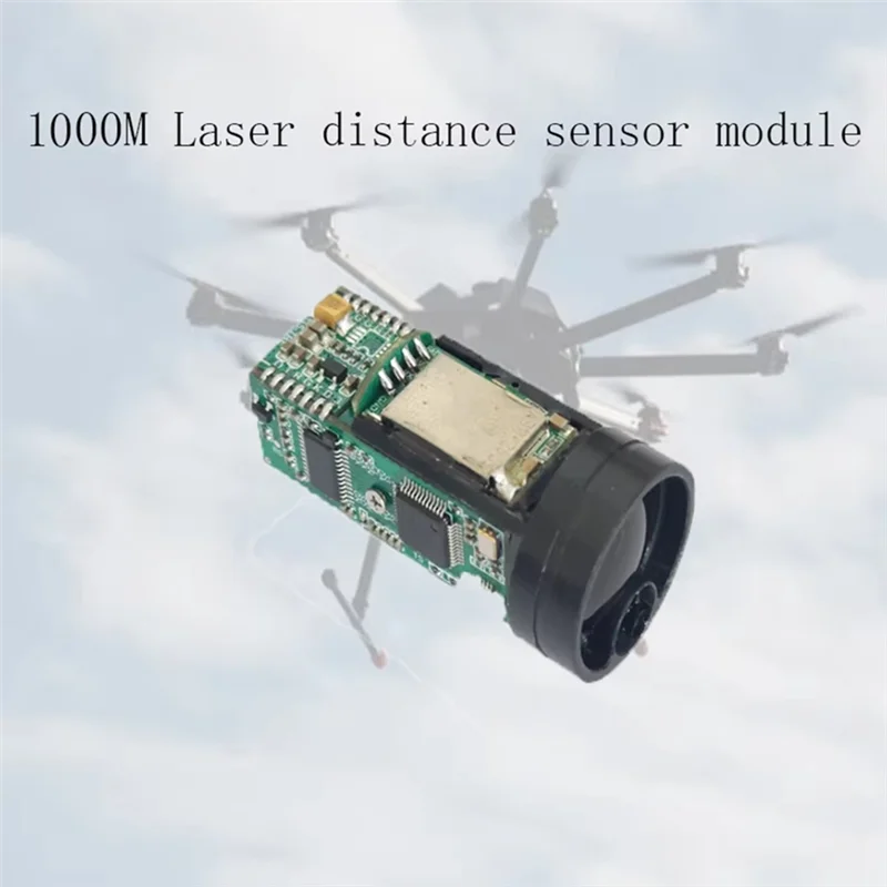 وحدة قياس الارتفاع الرادارية A37T-TTL ووحدة قياس عالية السرعة، مستشعر TOF 1000 متر للطائرات بدون طيار في الهواء الطلق