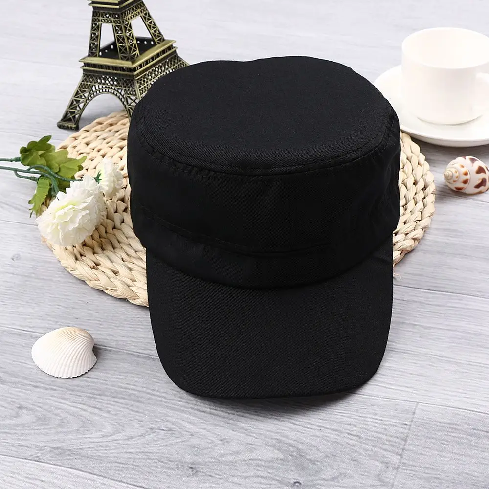 Vintage Patrol  Cadet Adjustable Cotton Plain Cap  Hat