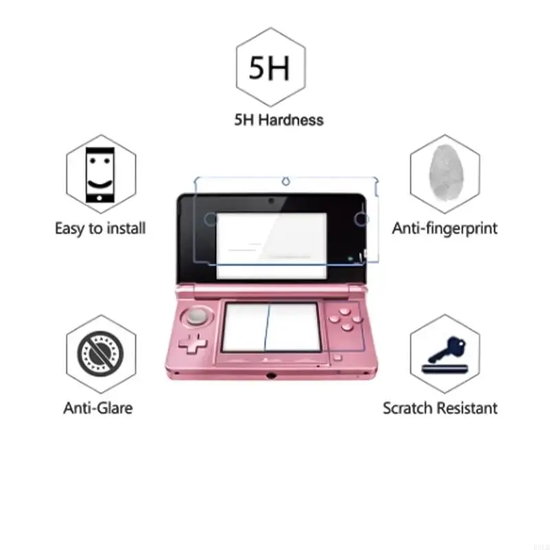 2025 New 2pcs Screen Protector для 3DS Game Console Console Consolepronation Plampraphone.