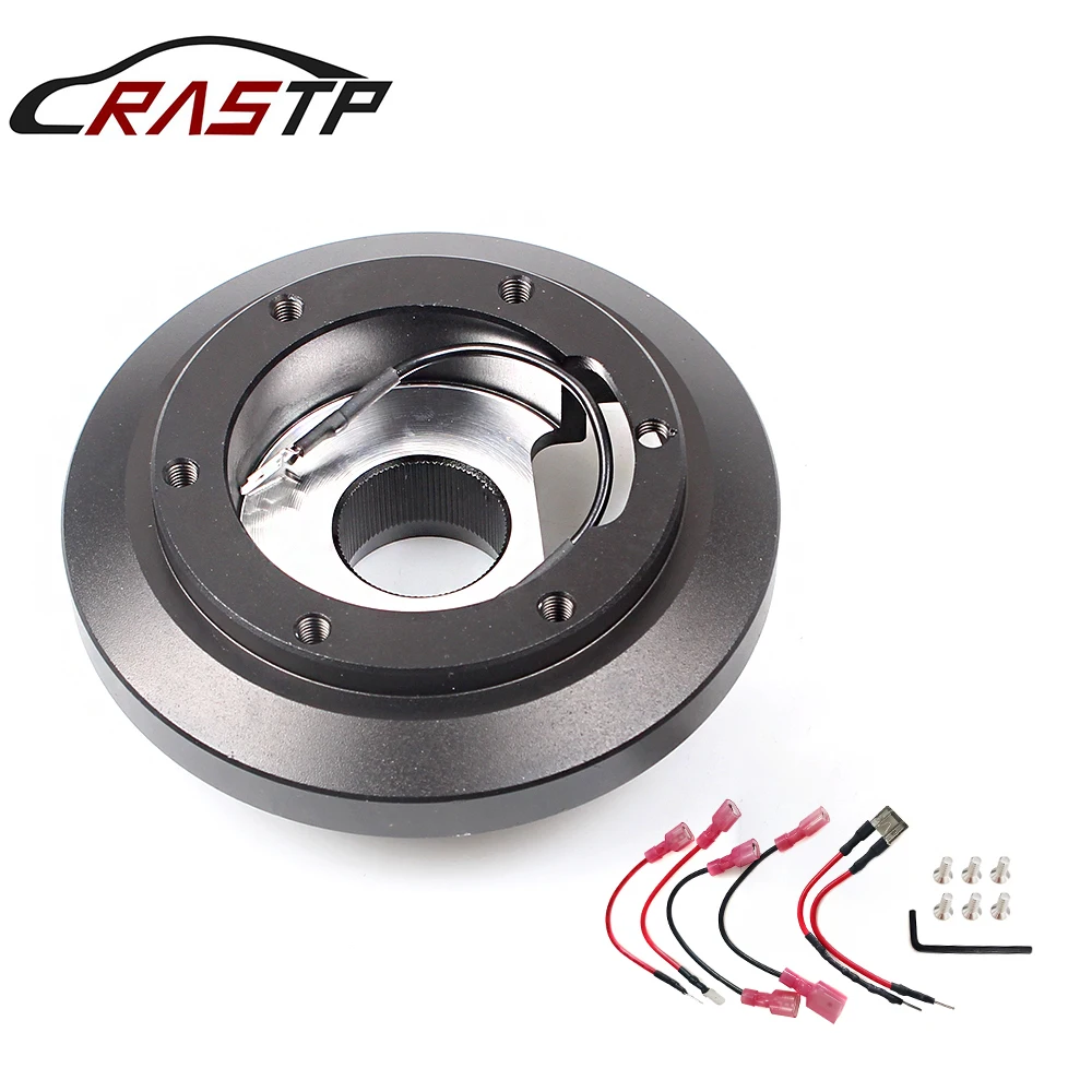 RASTP-Free Shipping Car Steering Wheel Hub Adapter Boss Kit Short Connector Base Hub Adapter For Audi/Volkswagen JY-180H QR016