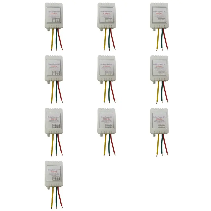 A27F-10X 1-480Min Timer Adjustable Disconnect Delay Controller AC 110V 220V Power-On Delay OFF Relay Switch 7A B