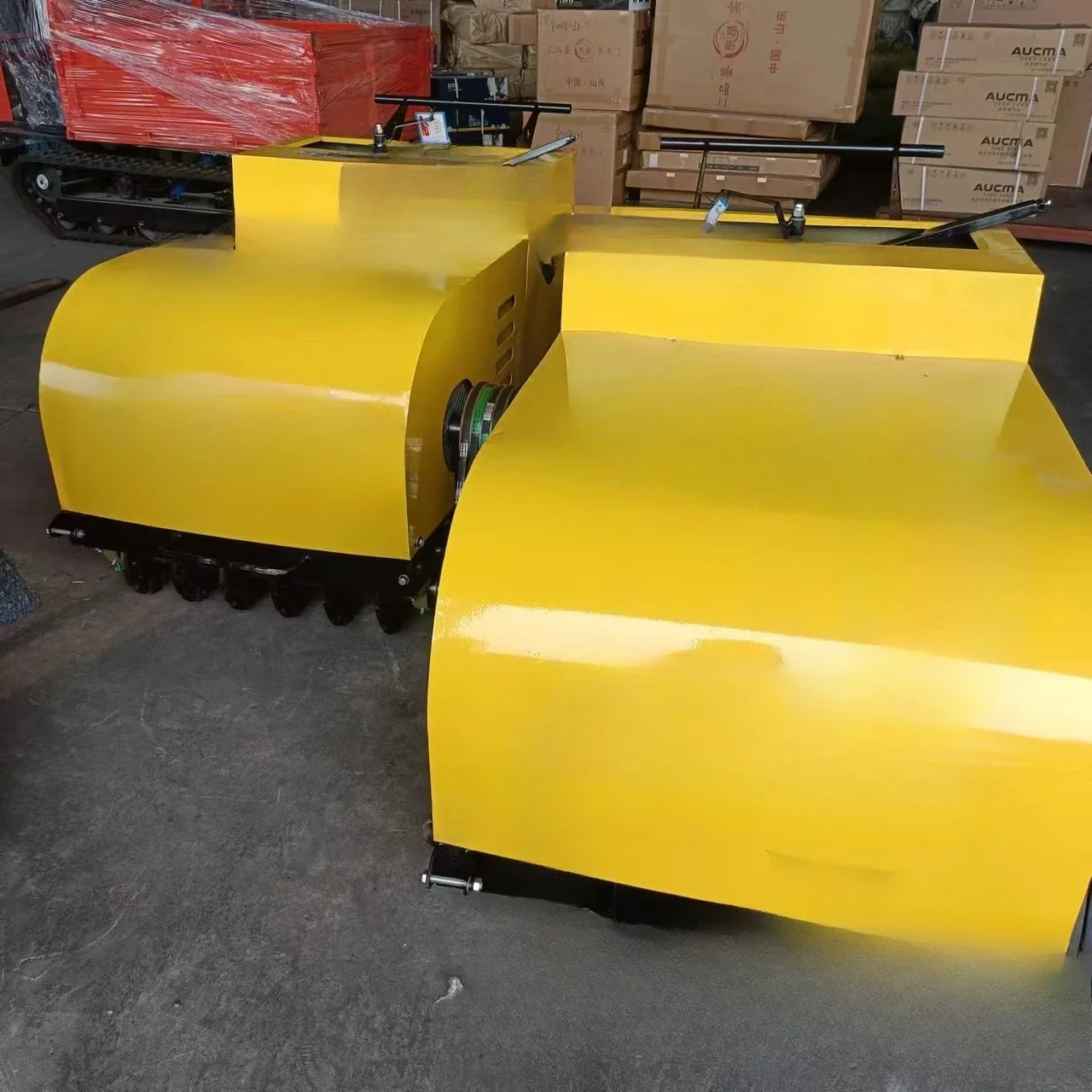 Dairy Farm Ground Engraving Machine Cattle Farm Slotting Machine Video Cowshed Grooving Machine Slotting Sheet 1 cm 2 cm