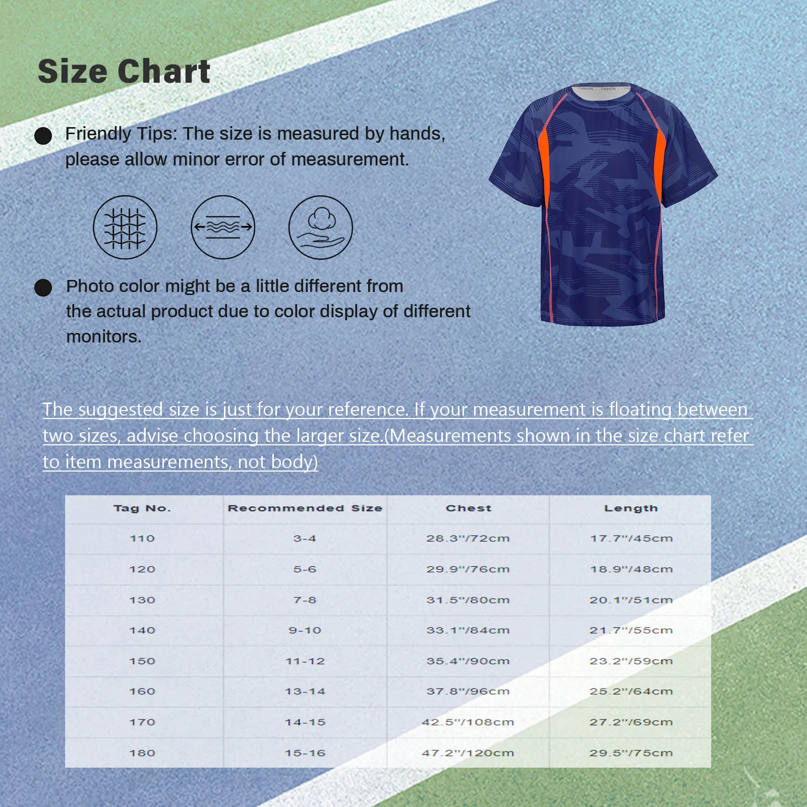 Dziecięca odzież sportowa Chłopięcy oddychający top sportowy Mundur piłkarski z krótkim rękawem Szybkoschnący T-shirt z nadrukiem geometrycznym Kostium treningowy