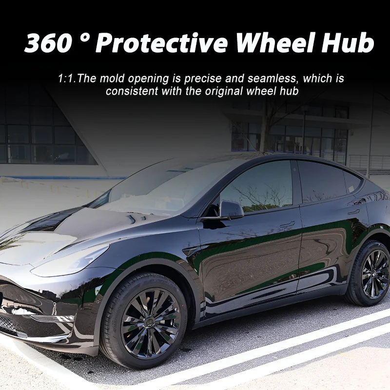 4 قطعة غطاء عجلة ل تسلا نموذج y hubcaps 19 بوصة الأداء الحافات الكاملة Hubcap ل الجوزاء اكسسوارات السيارات أجزاء العجلات 2018-2024