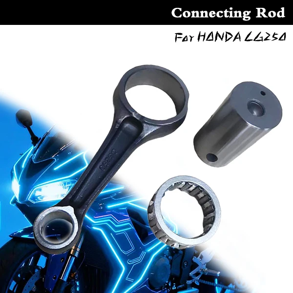 

Несъемные аксессуары для мотоциклов, шатун, комплект для сборки коленчатого вала, игольчатый роликовый подшипник, подходит для HONDA CG250 CG 250 250CC