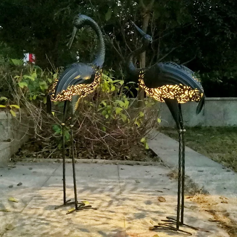 Outdoor Lamp Figurines Animal Groot Modern Original Creative Accessories Funny Sculptures Garden Ornaments Home Decoration