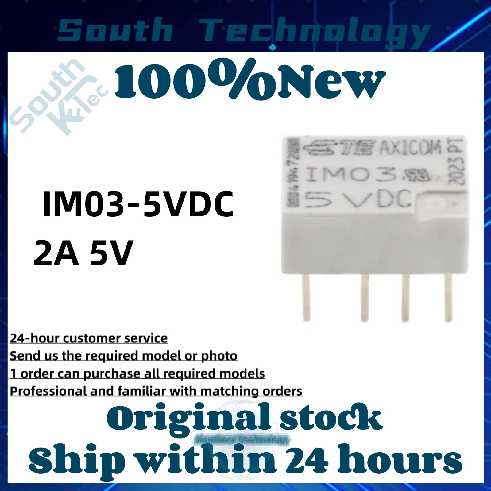 5Pcs/Lot  IM03-5VDC 2A 5V  IMO3 5VDC DIP8 Brand new original in stock