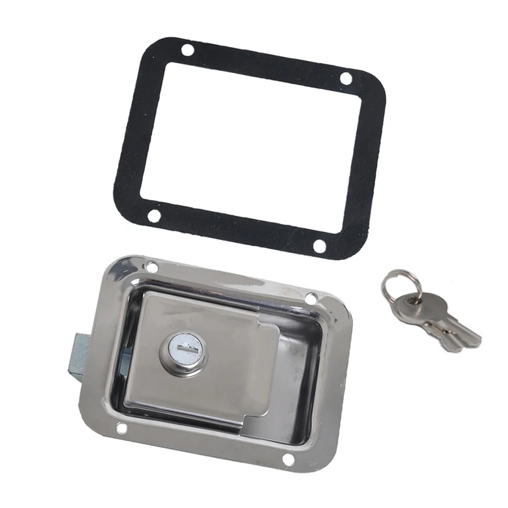 

Stainless Steel RV Travel Trailer Boat Lock Entrance Door Toolbox Latch for Marine Yacht RV Trailers Caravans