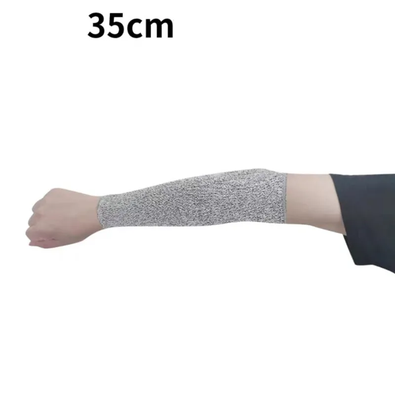 1/2 Stück Level 5 HPPE Schnittfester, durchstichfester Arbeitsschutz-Armmanschettenschutz Schnittfester Armmanschettenüberzug ED-Versand