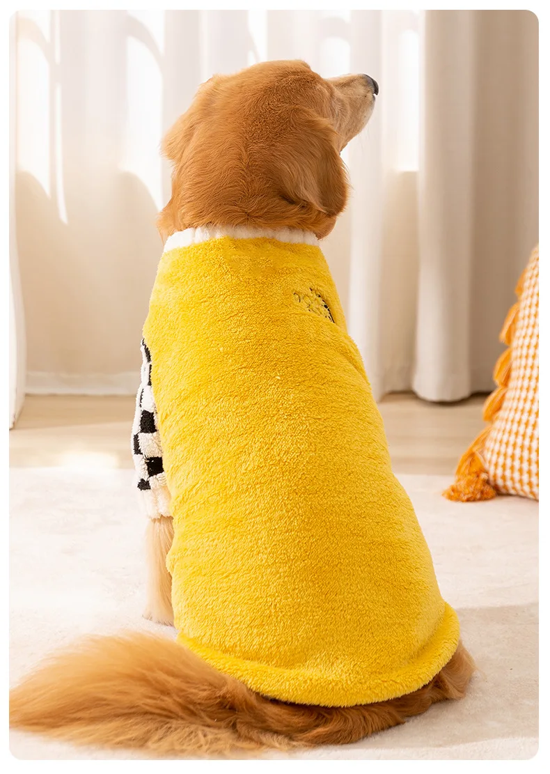 Autumn and winter sweaters for Big Dogs Two Legged Dog Sweater Spring Medium-sized Dog Pet Clothing Big Dog Clothing