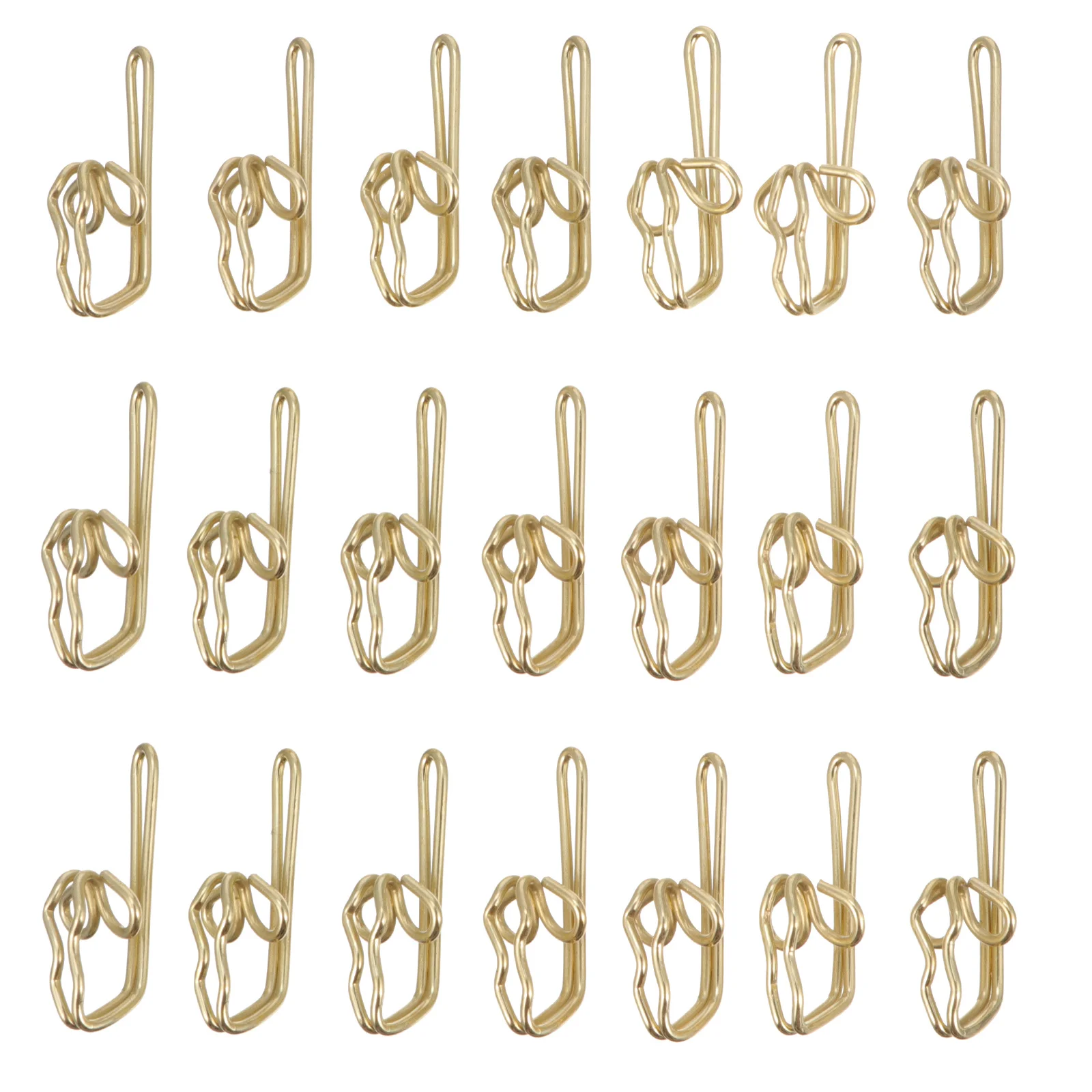 

200Pcs Shower Curtain Hooks Metal S-Shaped Hangers Easy Installation for Bathroom Home Curtain Hooks S-Shaped Hook