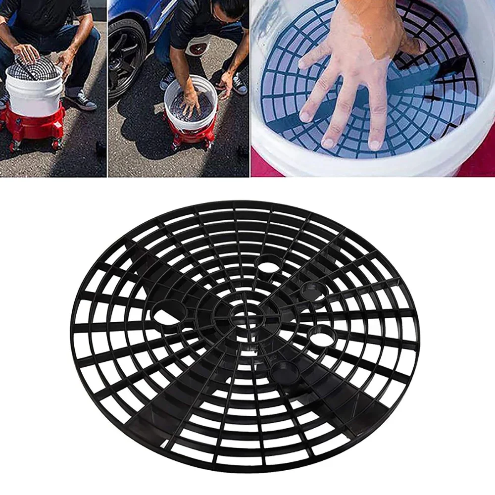 Car washing sand and gravel isolation screen bucket sand and gravel scraping filter screen cleaning car accessories