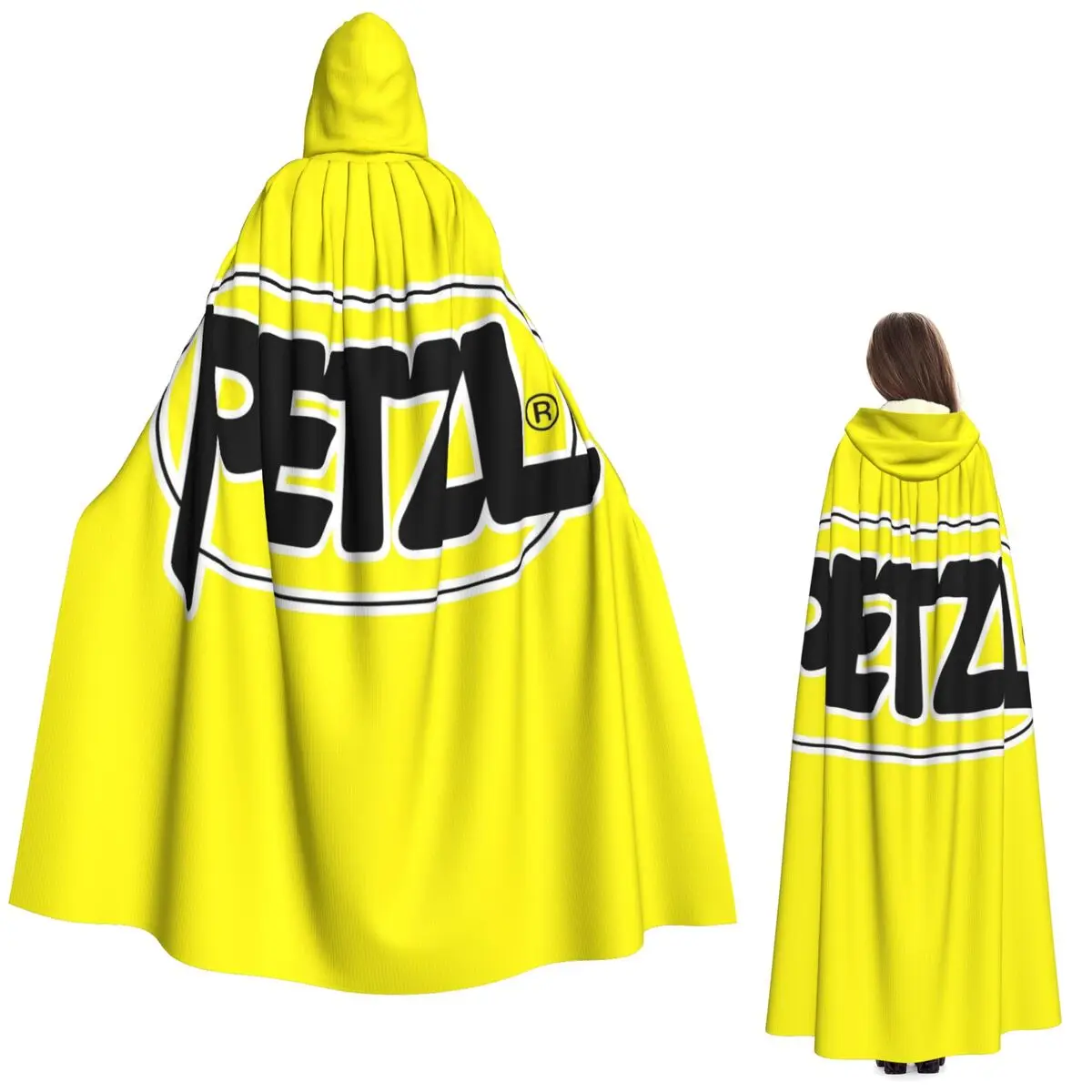 

Sport Climbing Petzl Long Hooded Cloak Witch Medieval Costume Cosplay Cape HalloweenVampire Adult Unisex