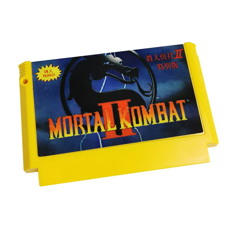 

Mortal Kombat II семейный компьютер FC Famicom NES игровой картридж 60 Pin Ретро консоль