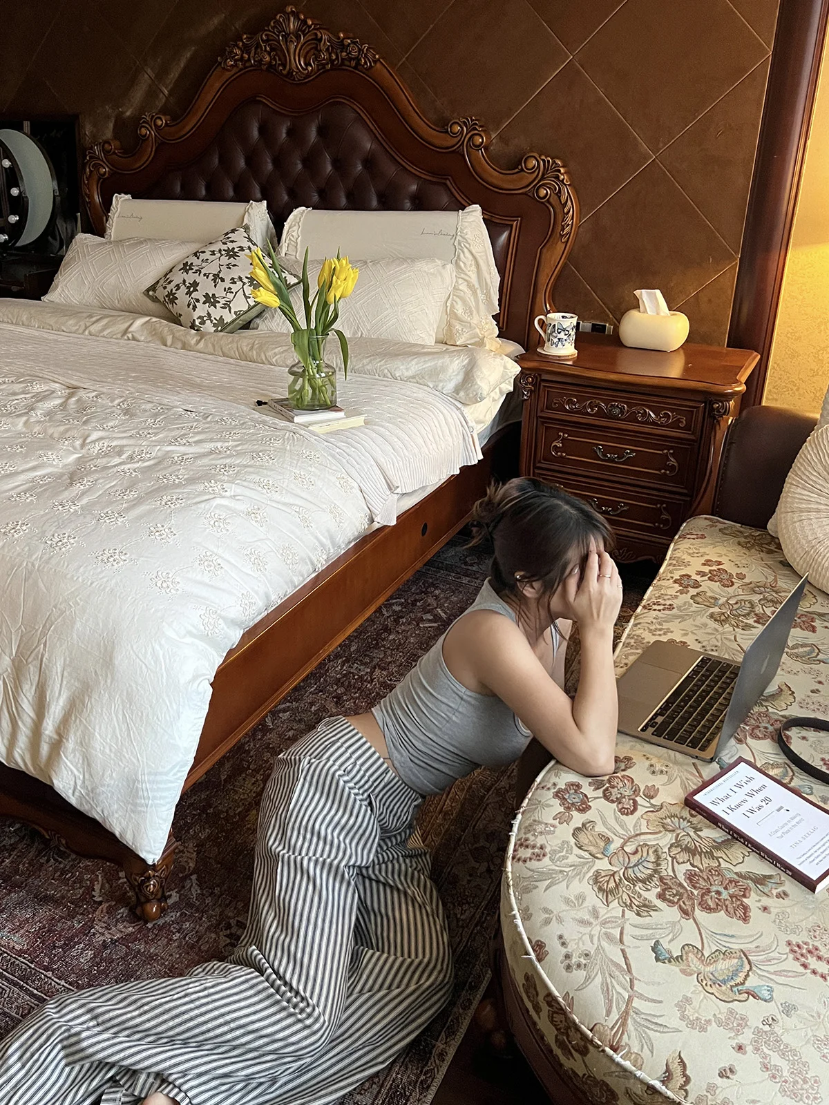 

Брюки DINDI Spring Summer Chill Life с низкой посадкой, свободного кроя, в полоску, широкие, повседневные, для женщин, в пол