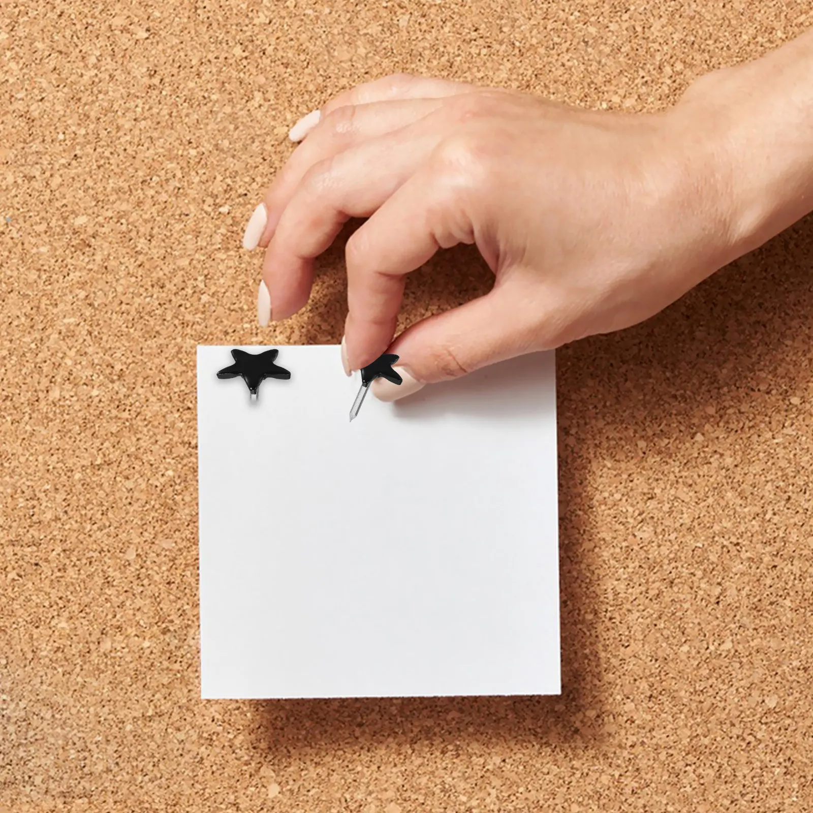 

100 шт. Звездные кнопки-гвоздики, милые канцелярские кнопки с плоской головкой, металлические кнопки для досок объявлений, пробковых досок, демонстрации фотографий, разметки карт