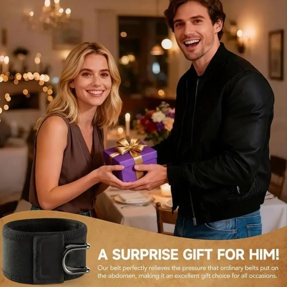 New Unisex Buckleless Belt Hook Waist Buckle Comfortable Elastic Waist Belt Adjustable Elastic Belt