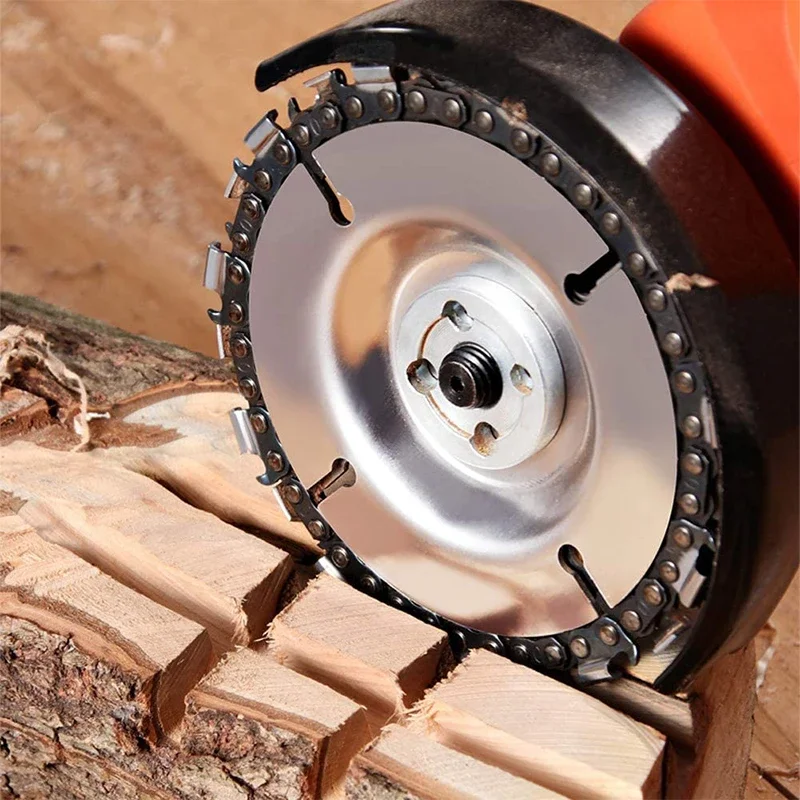 Imagem -05 - Hilixun-madeira Cadeia Disco Saw Blade 4-inch Angle Grinder 45 Polegadas Saw Blade para Corte de Madeira Cadeia