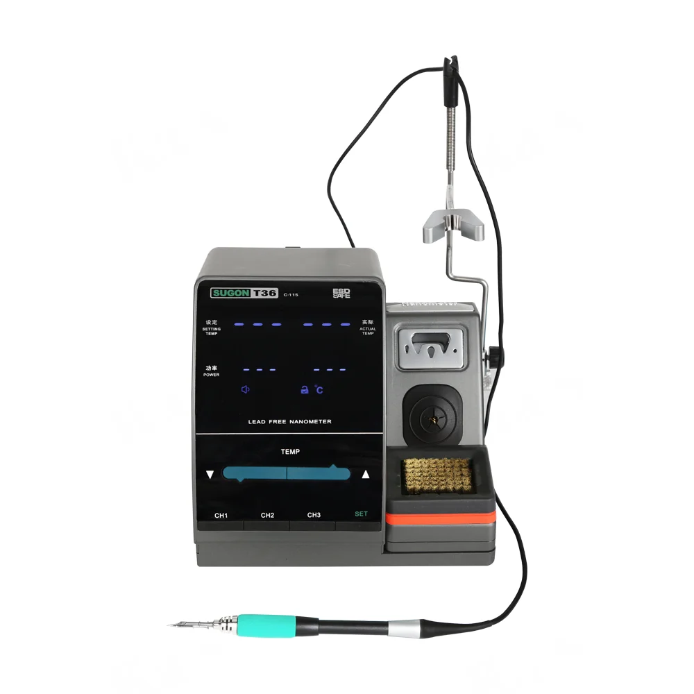 SUGON T36 Soldering Station 300W Power Electric Heating System for Mobile Phone Welding Repair