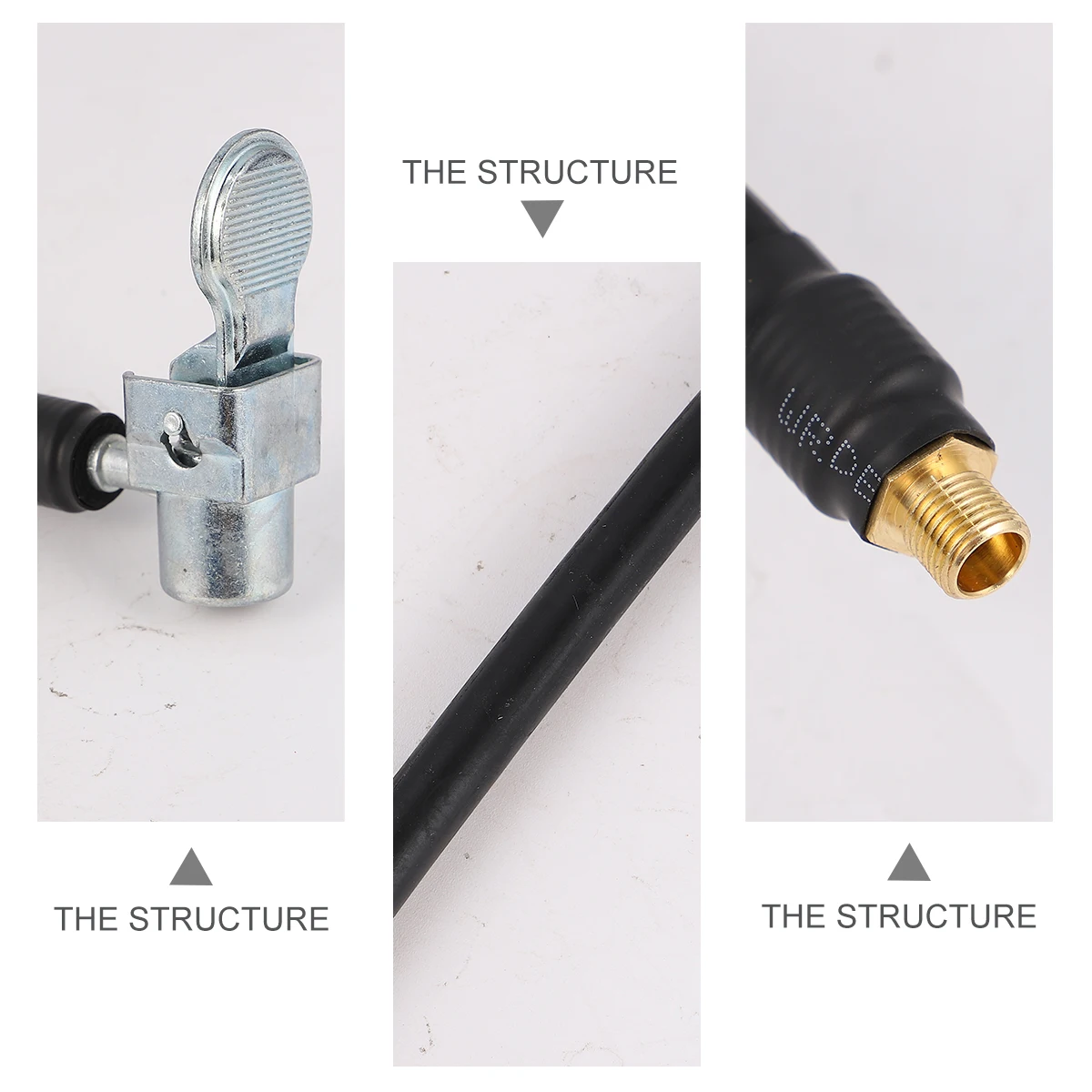 

80 Inflatable Pipe Extension Tube Air Pump for Bike Tires Adapter Inflator