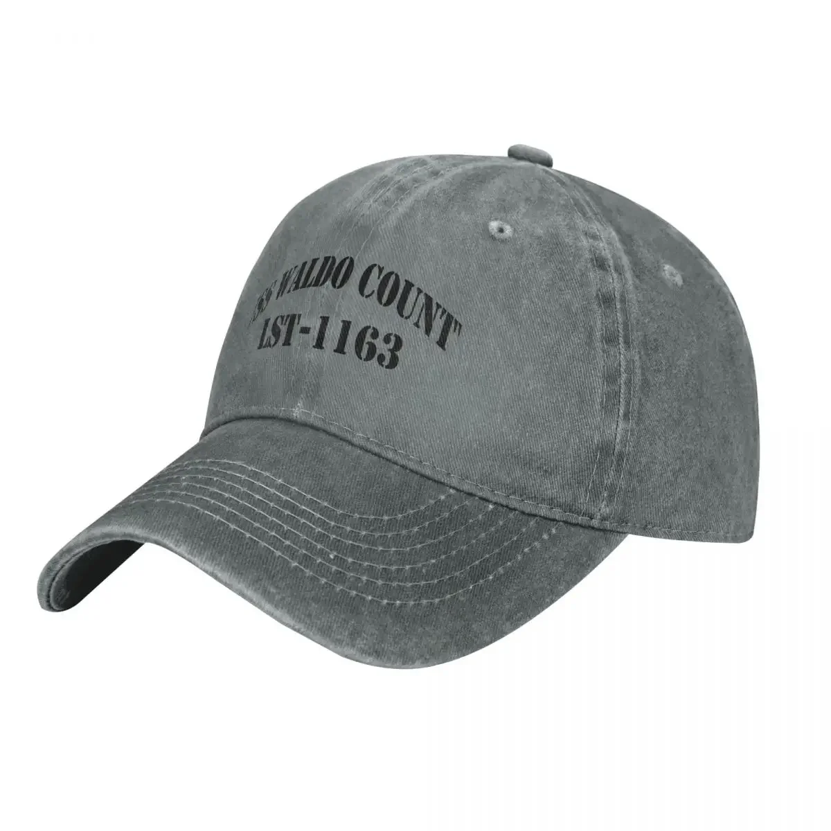 USS WALDO COUNTY (LST-1163) SHIP'S STORE Cap Cowboy Hat trucker hats women's winter cap Men's