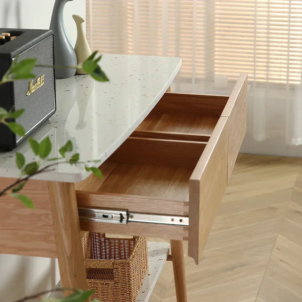 Storage Shelf Bookcase with Two Doors for Home Furniture Living Room locker pull cabinet pure wood kitchen double layer