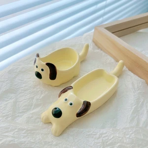 Kreative tragbare Keramik -Aquarellpalette, Katze und Hundemalerei, Stifthalter, leicht zu reinigende Lackiervorräte, Nagelkunst, schön 10 Hauptporzellannagelverkäufe - №9