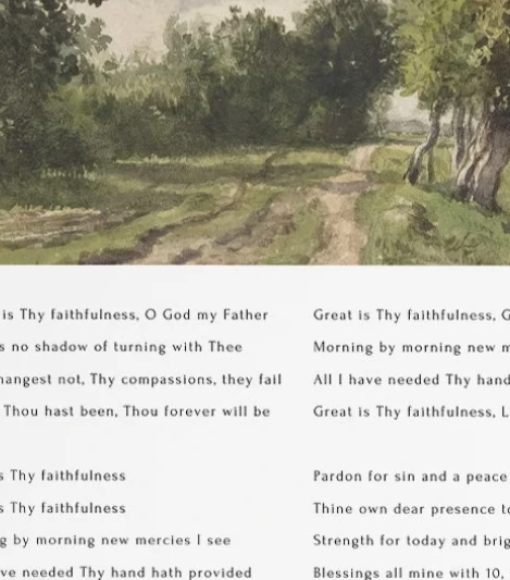 Christian Hymn Quotes Joshua 24:15 Vintage Nature Landscape Poster Wall Art Pictures Canvas Painting Religious Home Decor Gift