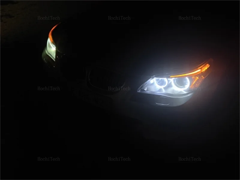 60w branco led anjo olhos halo luzes marcador lâmpada para bmw série 5 e60 e61 pré-lci 520i 523i 525i 528i 530i 535i 540i 545i 04-07