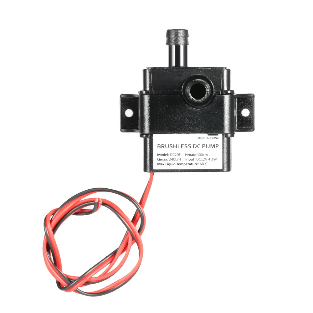 

4.2W Mini Brushless Submersible Water Pump Permanent Magnetic Rotor Fish Tank Aquarium Fountain Flowerpot Brushless Pump