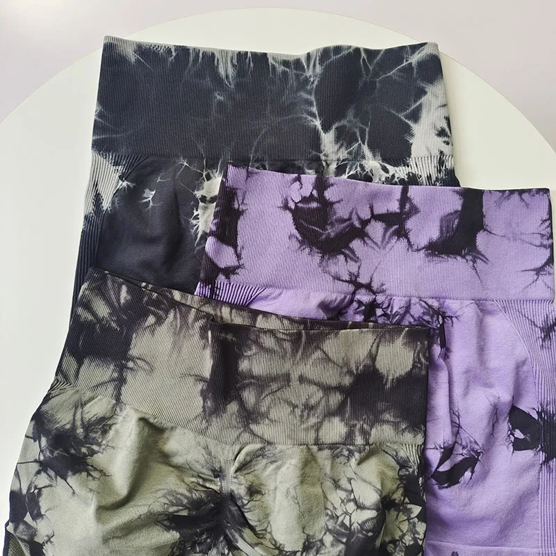 شورت نسائي لراكبي الدراجات النارية عالي الخصر - كفاف على شكل خوخ، مقاس نحيف، سريع الجفاف، قابل للتمدد لليوجا واللياقة البدنية في الهواء الطلق #6