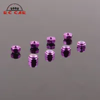 8PCS Alloy M3 Lock Tire Nut A949-49 for RC Wltoys 1/18 Racing A949 A959 A969 A979 K929 Off-Road Buggy Truck