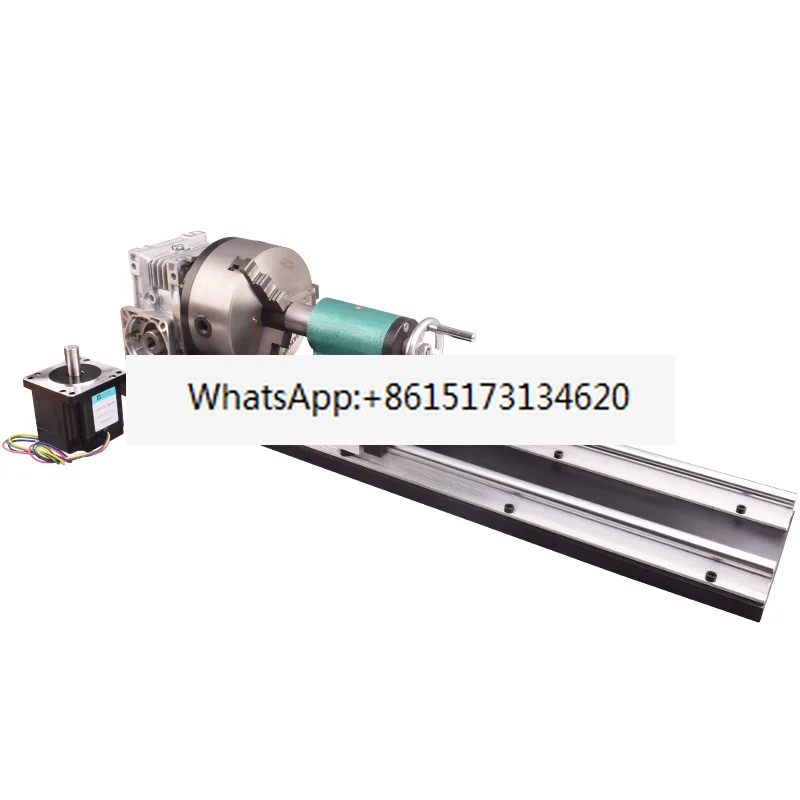 Lihan Rotating Shaft 4 Axis Rotating Table 3 Jaw Chuck Turntable Numerical Control Rotating Shaft