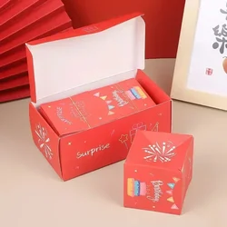 Creative Christmas Gift Box DIY Folding Paper Box Money Birthday Surprise Bounce Box Explosions Red Envelope Surpris Gift Boxes