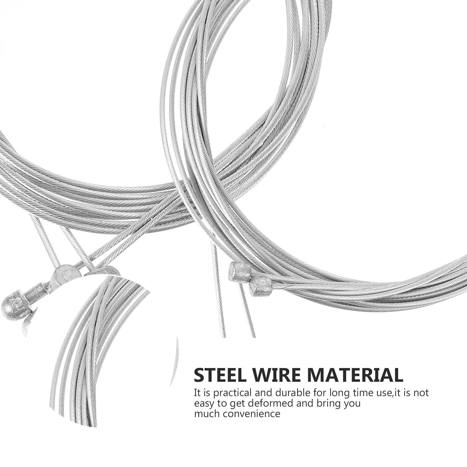 1 Set Brake Derailleur Cable Kit 3 Colors For Mountain Bike Road Bike Repair Shifter Cable Replacement Durable Cycling Accessory