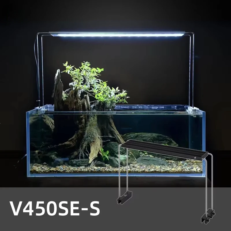 

V450S WRGB Nano Cube аквариум пресноводный паладийный светодиодный светильник для аквариума для аквариума, светодиодный светильник для аквариума