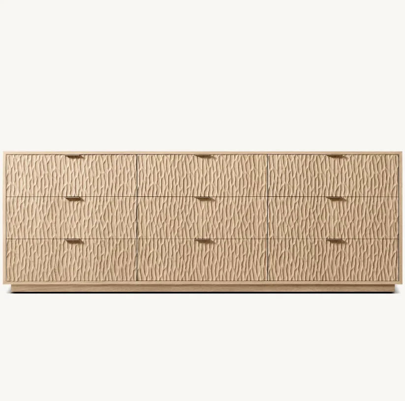 American-style Solid Wood Drawer Cabinet