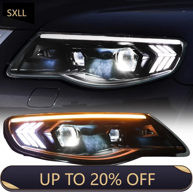 

SXLL For Headlights 2007-2010 Light Emitting Diode Headlight Accessories Plug and Play Upgraded Dynamic Signal Headlights