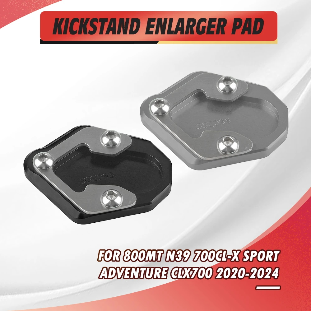 

FOR CFMOTO 800MT N39° 700 CL-X Sport Adventure CLX700 2020 2021 2022 2023 2024 Motorcycle Side Stand Kickstand Plate Pad