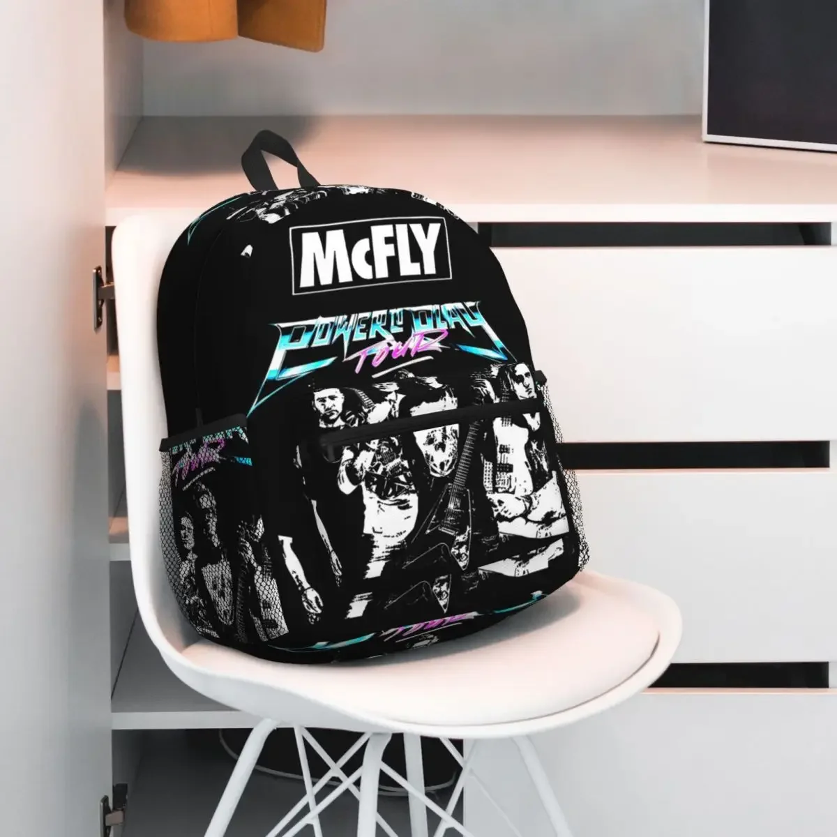 

Mc.fly Power To Play Tour Рюкзак Большой вместительности Детская сумка для книг Школьная сумка Сумки на плечо для мужчин и женщин