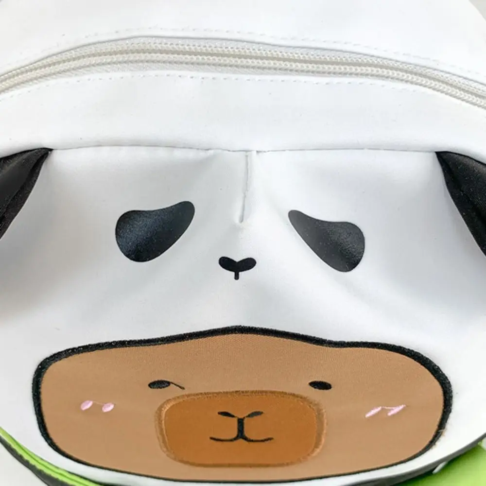 Nylon Capybara Backpack Travel Backpack Large Capacity Laptop Backpack Children Bag Knapsack Bag Children's Backpack