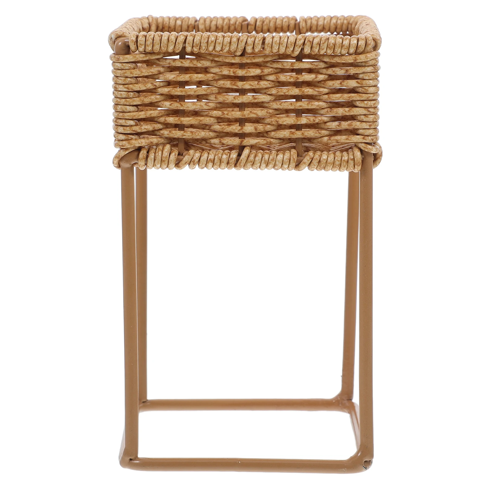 

Wicker Plant Home Decor Tiered Tray for Indoor Plants Bonsai Pots Display Decorative Pot Shelf Flower Pot Stand