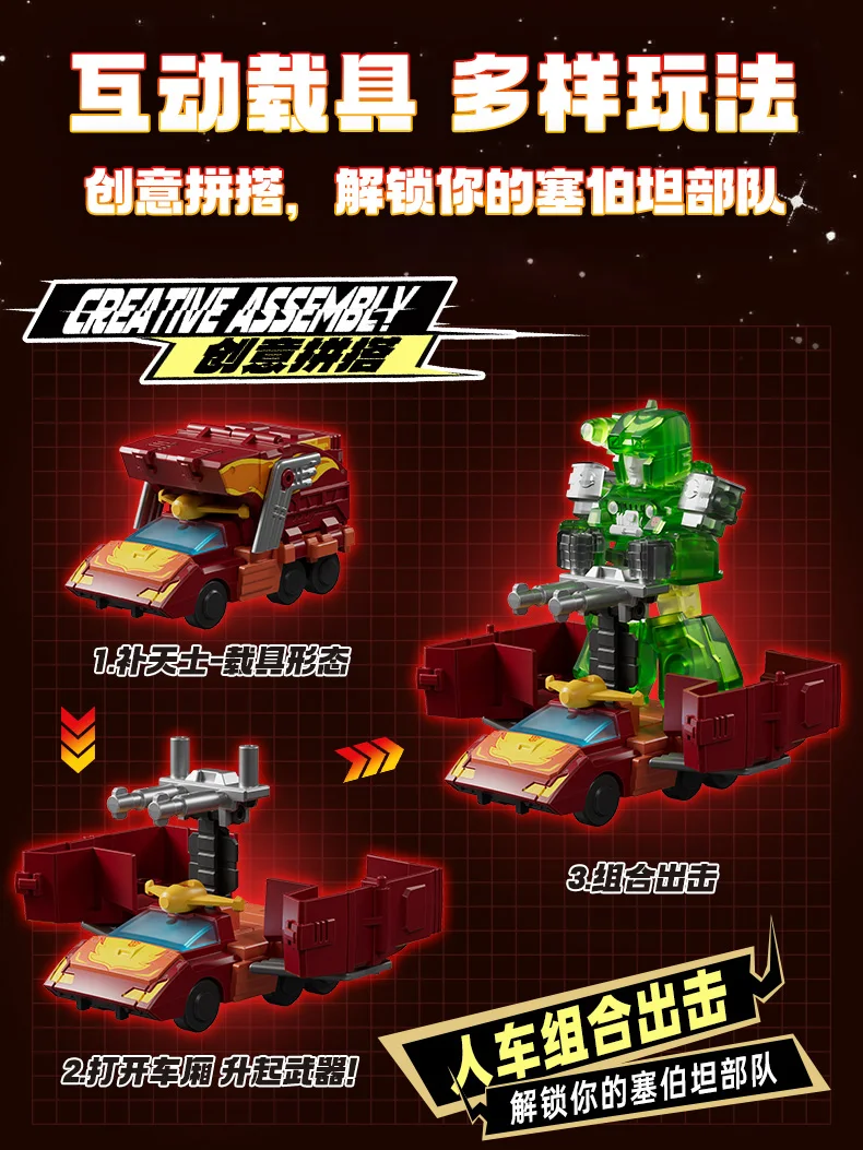 Blokees Transformers Bausteine Defender Version Optimus Prime Bumblebee Roboter Cartoon Anime Transformation Sammlung Spielzeug – Detail 28