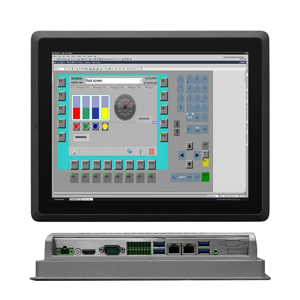 

Hot sales 17 Inch factory OEM good price All In One Computer Embedded installation Industrial capacitive Touch Panel PC